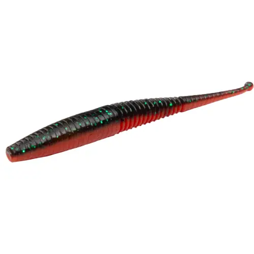 Mikado M-Craft WIGGLY WORM 100mm RED BACK 5szt