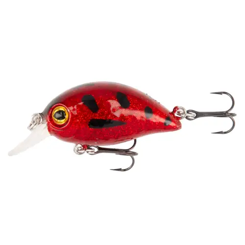 Mikado WOBLER SHIMMY 34mm 3.0g LADYBIRD Plywajac