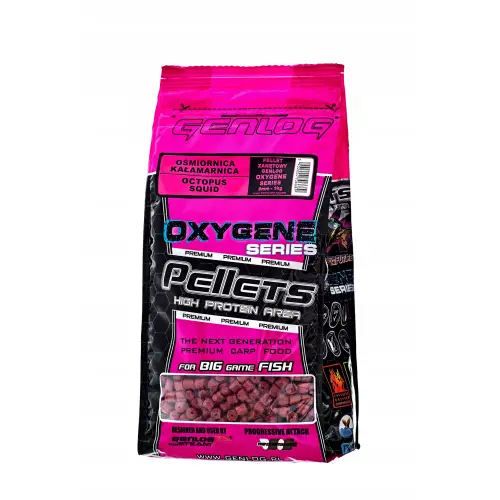 Genlog Pellet 8mm Ośmiornica Kałamarnica 1kg