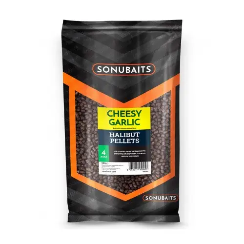 Sonubaits Halibut Pellets 3mm Cheesy garlic 900g