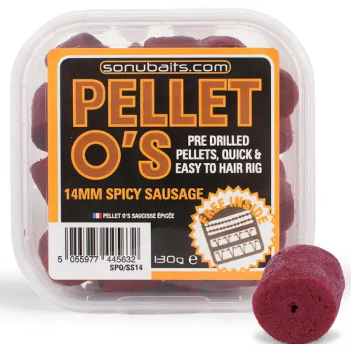 Sonubaits Pellet O's Spicy Sausage14mm