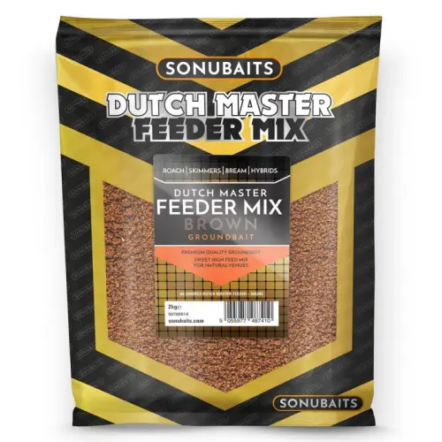 Sonubaits Dutch Master Feeder Mix 2kg - BROWN