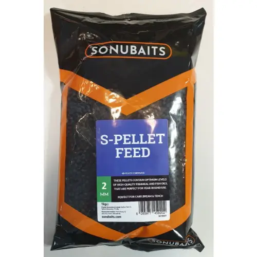 Sonubaits S-Pellet Feed 2mm - Original 1kg