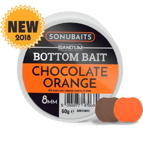 Sonubaits BandUm Bottom Orange Chocolate 8mm