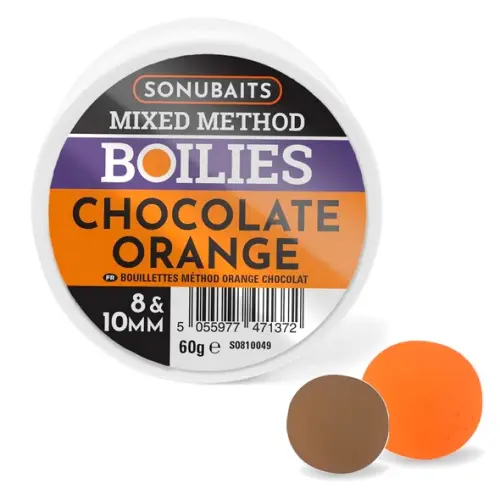 Sonubaits Mixed Boilies 8 i 10 - Orange Chocolate