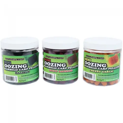 Sonubaits Mini Oozing Pellet Cheesy Garlic 150g