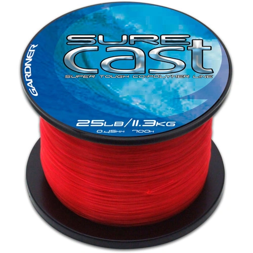 Gardner SURE CAST 12lb (5.4kg) RED 0.30mm
