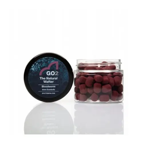 Spotted Fin GO2 Wafters 10mm - Bloodworm 30g
