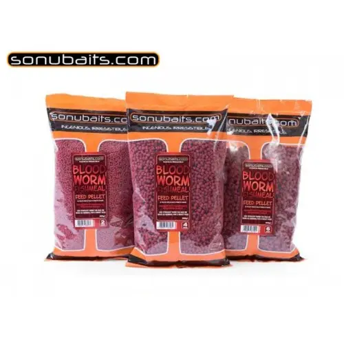 Sonubaits Pellet Bloodworm 4mm 900g