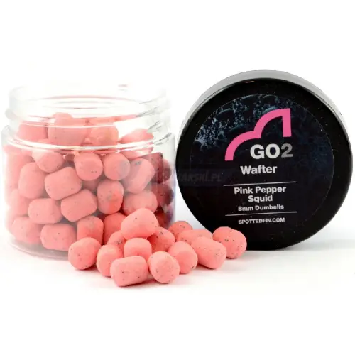 Spotted Fin GO2 Wafters 10mm Pink Pepper Squid