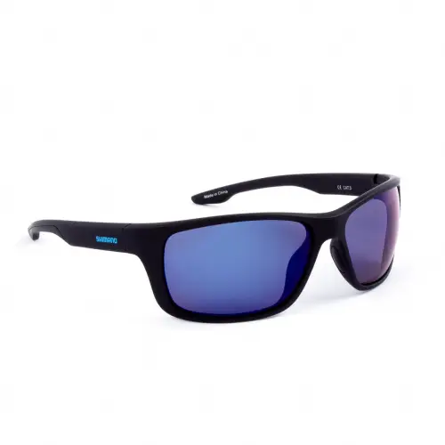 Shimano Okulary Polaryzacyjne Matte Black Blue Mir