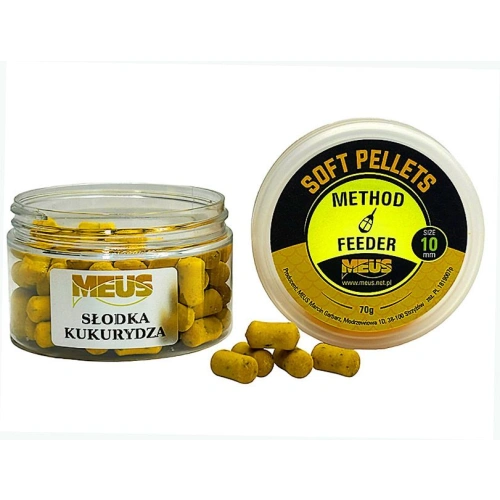 Meus Soft Pellets 10mm Słodka Kukurydza 70g