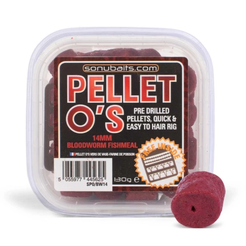 Sonubaits Pellety O's Blood Worm 14mm