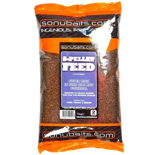 Sonubaits S-Pellet Feed 4mm - Original 1kg