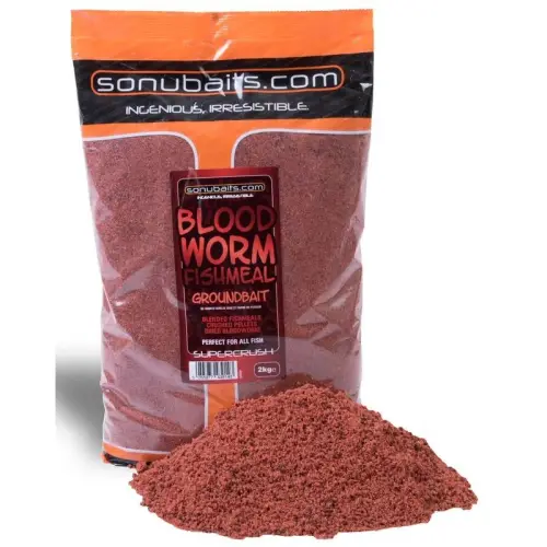 Sonubaits Supercrush Bloodworm Groundbait 2kg