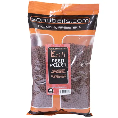 Sonubaits Feed Pellets 4mm - Krill 900g