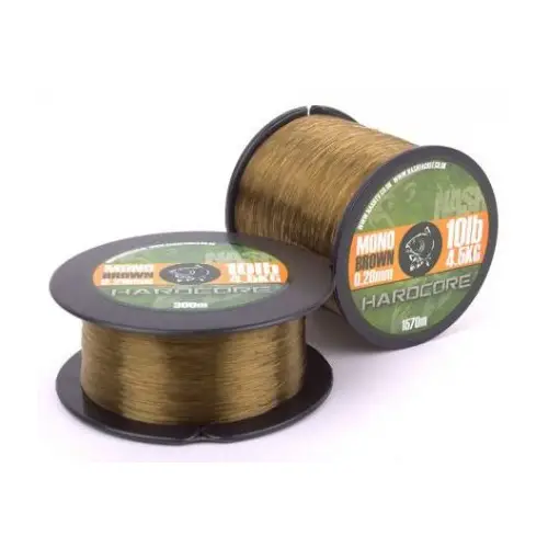 Nash HARDCORE BROWN 10lb/0,28mm  300m