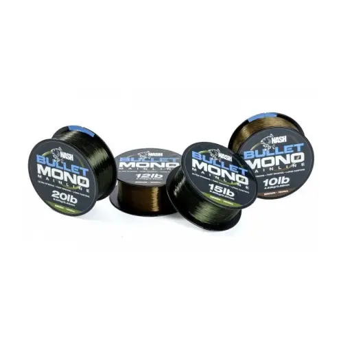 Nash Bullet Mono 10lb Green