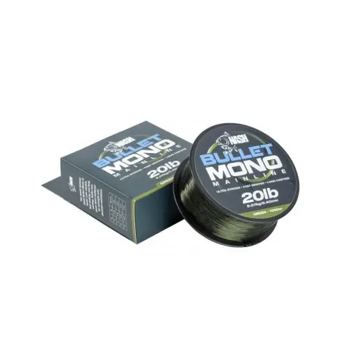 Nash Bullet Mono 10lb Green