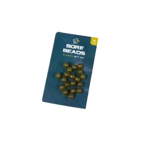 Nash SOFT TAPER BORE BEADS 6mm DIFFUSION CAMO