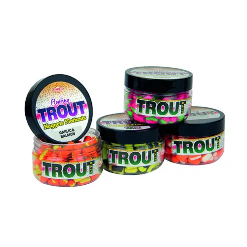 Dynamite BaitsTwo Tone Nugget Honey / Trout Pellet