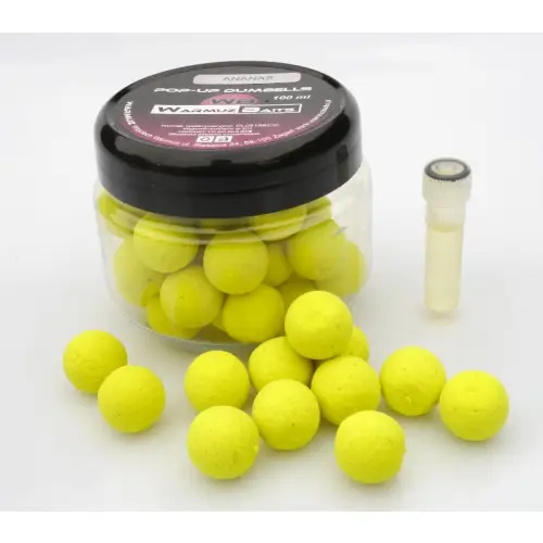 Warmus Baits Ananas Pop-up 15 mm + dopalacz