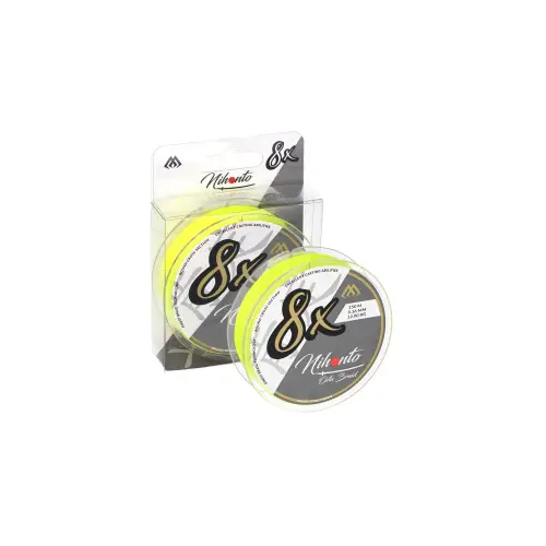 Mikado NIHONTO X8 0.08mm 5.15kg 150m Fluo