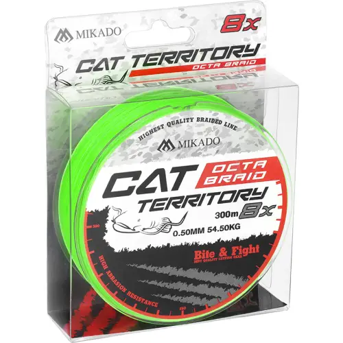 Mikado OCTA BRAID 0.60mm 61.8kg 300m Fluo Zolta