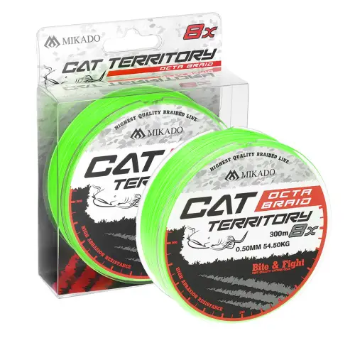 Mikado OCTA BRAID 0.40mm 39.8kg 300m Fluo Zolta