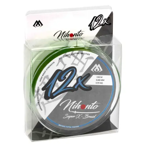 Mikado NIHONTO X12 BRAID 0.16mm 13.45kg 150m C.Z.