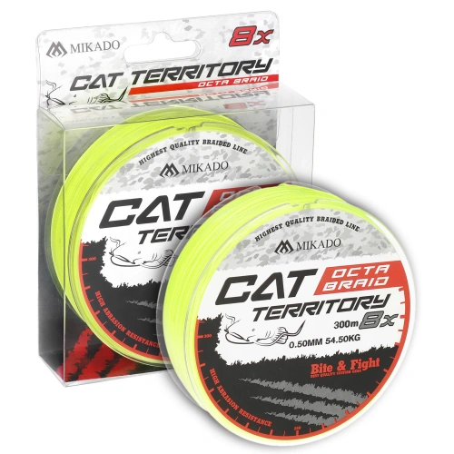 Mikado CAT TERRITORY 8X Zolta 0.50mm 53.3kg 300m