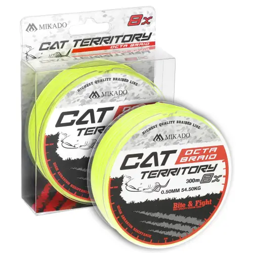 Mikado CAT TERRITORY 8X Zolta 0.50mm 53.3kg 300m