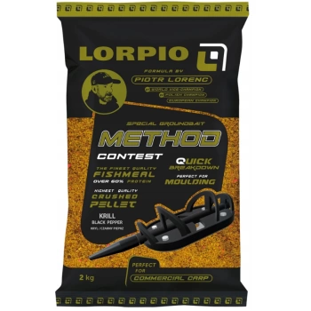 LORPIO METHOD CONTEST KRILL BLACK PEPPER 2000g