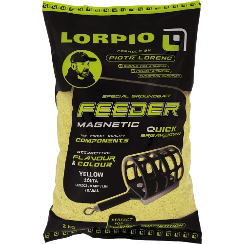 LORPIO FEEDER MAGNETIC YELLOW 2000g