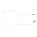 Mikado DREAM LEADER FLUOROCARBON 30cm 2,2kg 2szt