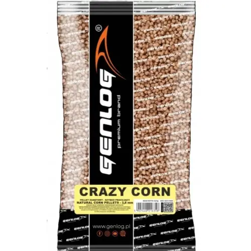 Genlog Pellet kukurydziany CRAZY CORN 0,80 kg