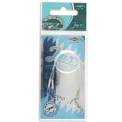 Mikado FLUOROCOARBON JAWS STRONG 35cm/15kg - op.2s