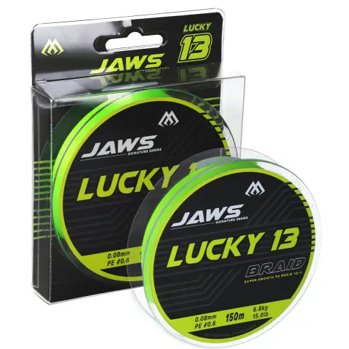 Mikado JAWS LUCKY 13 0.10mm 8.7kg 150m FLUO Zielon