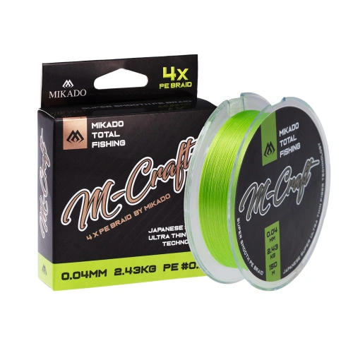 Mikado M-Craft Braid 0.04mm 2.43kg 150m FLUO