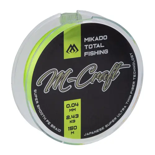 Mikado M-Craft Braid 0.06mm 3.83kg 150m FLUO