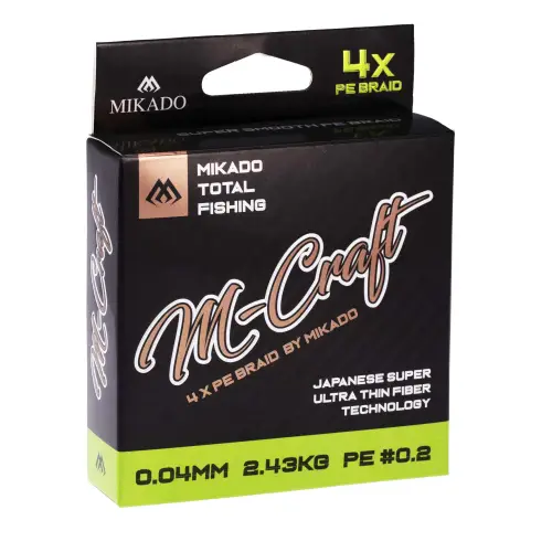 Mikado M-Craft Braid 0.06mm 3.83kg 150m FLUO