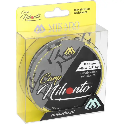 Mikado NIHONTO CARP 0.24mm 7.50kg 600m Czarna