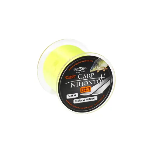 Mikado NIHONTO CARP 0.25mm 7.30kg 600m Fluo