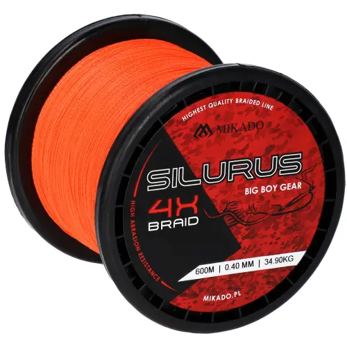 Mikado SILURUS 4X BRAID 0.45mm/37.40kg/600m
