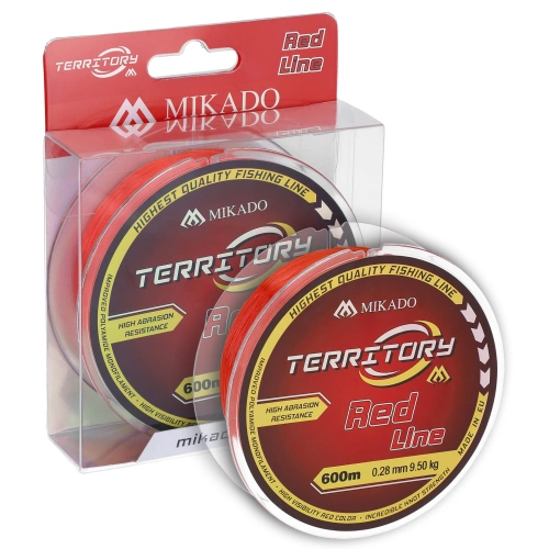 Mikado TERRITORY RED LINE 0.40mm 13.80kg 600m